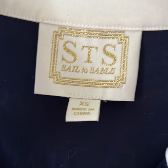 Sail to Sable Classic blue and white dress XS - Picture 2 of 4